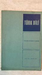 TÜRK DİLİ, AYLIK DİL VE YAZIN DERGİSİ - MAYIS 1971 SAYI: 236  AGÂH SIRRI LEVEND: TÜRKİYE TÜRKÇESİNİN TARİHSEL SÖZLÜĞÜ - ÖMER ASIM AKSOY: TÜRK ATASÖZLERİ VE DEYİMLERİ - FAZIL HÜSNÜ DAĞLARCA: MASAL - CEYHUN ATUF KANSU: KATKI - NECATİ CUMALI: HEYKEL - SALÂH BİRSEL: ROSTOKALYON - ALİ PÜSKÜLLÜOĞLU: ÖLÜ, ORMANDA - CENGİZ BEKTAŞ: MOR - ZEYYAT TEKİN SÖNMEZ: SARIKAMIŞ - TAHSİN SARAÇ: ASENA’NIN OYUNLARINDAKİ EZİLMİŞ İNSANCIKLAR - SELİMOĞLU: YAĞMURDA SAÇAKLAR - FRANK ELGAR: TÜRK RESMİ - MUZAFFER UYGUNER: ÂŞIK VEYSEL’İN TASAVVUFA DÖNÜK ŞİİRLERİ - ENVER NACİ GÖKŞEN: KORKULUK - BATI KAYNAKLI SÖZCÜKLERE KARŞILIKLAR XII - ÜÇ YAZARIMIZ: (ESER BAŞLIĞI BELİRTİLMEMİŞ) - EMİN ÖZDEMİR: DİL VE SÖZ (ÖZ TÜRKÇE) - ÖZDEMİR NUTKU: MUSAHİPZÂDE VE “KAŞIKÇILAR”I - GÜNEY ÇETİN: YENİ YAYINLAR - S. S.: EDEBİYAT VE İDEOLOJİ -  72 SAYFA