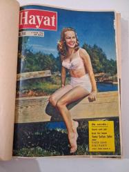 HAYAT MECMUASI 1958, Sayı:100-116 ( 16 Sayı ) (Orta Sayfa Posterleri: Atatürk, İstanbul 1. Profesyonel Ligi Tablolar ''Çizim'', Mamie Van Doren ...)