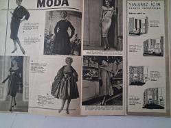 HAYAT MECMUASI 1958, Sayı:100-116 ( 16 Sayı ) (Orta Sayfa Posterleri: Atatürk, İstanbul 1. Profesyonel Ligi Tablolar ''Çizim'', Mamie Van Doren ...)