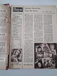 HAYAT MECMUASI 1956, Sayı:1-16 ( 16 Sayı ) -  ( SAYI 2 Konu: İlk Köylü Kadın mebusumuz SATI KADIN / Babam Sultanhamit dizisi / Rıza-Süreyya Pehlevi )