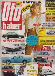 OTOHABER    1 ŞUBAT 1993   SAYI: 63   OTOMOBİL DERGİSİ
