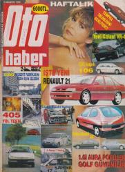 OTOHABER   5 AĞUSTOS  1992 - SAYI: 37  - OTOMOBİL DERGİSİ