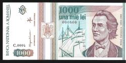 ** ROMANYA ( 1.000 * LEİ ) 1993 *C - ÇİL