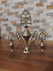 46. ANTİKA PİRİNÇ SÜRMEDANLIK TAKIMI. İLANLARIMI İNCELEYİNİZ