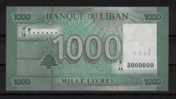 Lübnan 1000 Livre Radar 3000000 2012