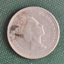 İNGİLTERE  1990   5  PENCE