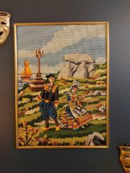 Ahşap Goblen Tablo