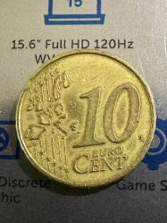 2002 Almanya 10 euro cent F ÇT