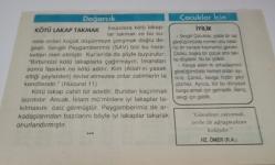 22 Mayıs 1997-Orijinal Takvim Yaprağı-Doğum Günü-Söz,Nişan,Nikâh,Düğün ve Önemli Günler Hediyesi-Hicret Takvimi-Ayet(Hadis)-(Maide-19)-Nenehatun'un Vefatı(1955)-Kötü Lakap Takmak-İyilik-Hz.Ömer(r.a.)