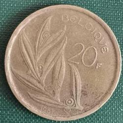 BELÇİKA  1981   20   FRANK    Fransızca Yazıt - 'BELGIQUE'