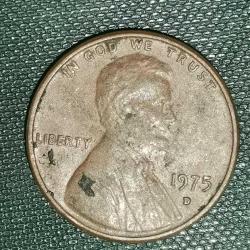 AMERİKA  1975 D      1  CENT