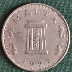 MALTA  1972  5  CENT