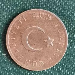 TÜRKİYE  1964   1 KURUŞ  HALİYLE
