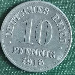 ALMANYA  1918     10   PFENNING