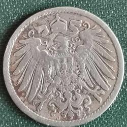 ALMANYA  1899 J     10   PFENNING