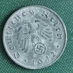 NAZİ ALMANYASI  1942 F   10  PFENNIG