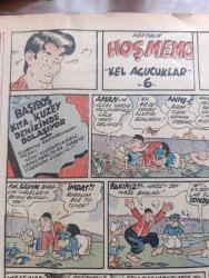 Vatan Pazar Gazetesi - Turkish Newspaper - 22 Ağustos 1954 - karpuzcu Bilal Fahrunnisa hanıma aşk mektubu yolladı yazan Adnan Veli - haftalık Hoş Memo Kel Agucuklar karikatür - sinema dünyasından haberler - Kral Richard ve ehl-i salipler adlı filmin Savaş sahnelerini rejisör David Butler helikopteri binmek suretiyle havadan kontrol etmektedir - sinema tarihinde pek az yıldız Grace Kelly kadar çabuk şöhrete ulaşmıştır - birleşen ruhlar filmi tamamlandı başrollerde Bülent Oran ile Muhterem Nur fotoğraf - Kaptan Edi Büdü karikatür - Ev Kadın Moda - az parça ile çok kılık nasıl temin edilebilir - Christian Dior'un bir modeli - güdümlü edebiyat yazan Oktay Akbal - hikaye habersiz yazan Özcan Ergüder - motorlu tren şiiri yazan Cenap Ş. Gedikoğlu - küçük sahnenin yeni mevsime Shakespeare'in Hamlet'i ile gireceği rejisör Muhsin Ertuğrul tarafından aktörlere bildirilmiştir - Beşinci milletlerarası sanat tenkitçileri kongresi - dünyanın en lüks evi inşa edildi fotoğraf - Napolyon'un imzaları