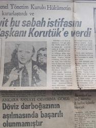 Son Saat Gazetesi - Turkish Newspaper - 16 Ekim 1979 - CHP Genel Yönetim Kurulu hükümetin istifasını kararlaştırdı - Bülent Ecevit bu sabah istifasını Cumhurbaşkanı Fahri Korutürk Korutürk'e verdi - Başbakan Bülent Ecevit umduğunu bulamadı fotoğraf - Süleyman Demirel memnun fotoğraf - Ankara sanayi odasına göre döviz darboğazının aşınmasında başarılı olunmamıştır - Türk işçileri artık Almanya'dan sınır dışı edilmeyecek - İstanbul'un yağ sorunu 2 hafta içinde bitecek - Maliye bakanlığı para vermediği için petrol dış alımı düzenli yapılamıyor - İngiliz başbakanı Margaret Thatcher 12 milyon işçiye çağrıda bulundu greve gitmeden önce düşünün fotoğraf - bana biraz gülümse yazan Vildan Günder - Pakistan ve Hindistan'da genel seçimler tehlikede - insan hakları genel kurulunda ilk defa Türkiye'den söz edilmedi - Carter Brejnev'in NATO'ya çağrısını yabancı bulmuyor - Oburujk bir hastalık mıdır - Türkiye müzisyenler sendikası İstanbul şubesi Kongresi -  Engin Verel Milli takımda görev bekliyor