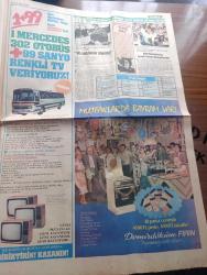 Güneş Gazetesi - Turkish Newspaper - 19 Eylül 1982 - Cumhurbaşkanı seçimi ve referandum yazan Güneri Cıvaoğlu Başmakale - NBC iddiası Mehmet Ali Ağca'nın arkasında KGB var - İstanbul'u ilkel insanlar bastı Yor'un öyküsü adlı filmin sanatçıları Fotoğrafı - Kenan Evren kasımda anayasa oylaması ile birlikte Cumhurbaşkanı seçilecek - Bedri Koraman danışma meclisinde karikatür - Kenan Evren Afgan göçmen köyünü gezdi - Kıbrıs'taki Melkonyan şatosu  Ermeni terör üssü mü gerçek bir kolej mi - Altın portakal için 8 film yarışacak Çiçek Abbas'ta bu filmler arasında - Prenses Grace'in cenaze töreninde Prens Rainier gözyaşlarını tutamadı fotoğraf - Paris'te Atatürk Kültür merkezi açıldı - her ders kitabında Atatürk'ün gençliğe hitabesi yer alacak - ilericilik gericilik tekelleri de aşılmaktadır yazan Çetin Altan - Vatikan Babaları - at yarışları - televizyonda bugün - Galatasaray Sarıyeri 2-1 mağlup etti - Tanrı Maradona'yı korusun - hayırlı olsun Fenerbahçe stadı bugün açılıyor fotoğraf