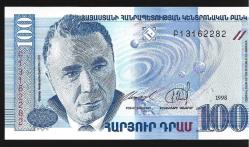 ** ERMENİSTAN ( 100 * DRAM ) 1998 - ÇİL