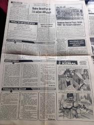 Son Havadis Gazetesi - Turkish Newspaper - 16 Mayıs 1981 - Mehmet Ali Ağca'yı sorguya çeken İtalyan savcılarından biri açıkladı olay uluslararası komplonun bölümüdür - Papa Mehmet Ali Ağca'yı affetti fotoğraf - Papa Atatürk'ün portresi altında fotoğraf - MSP davasında TRT muhabiri Kemal Güngördü Konya mitinginde atılan sloganları anlattı - Alman TV'si Kenan Evren batılı ülkeleri suçladı dedi - Celal Bayar 99 yaşında Fotoğrafı - Kenan Evren bugün Atatürk ormanını açıyor - Ermeni meselesi yazan Yılmaz Öztuna - alparslan'dan Kazım Karabekir paşa'ya ve günümüze kadar tarihi belgelerle Ermeni meselesi yazan Levon P. Dabağyan Yazı Dizisi - ustura Kemal yazan ve çizen Haldun Sevel - Kanlıca Rasim Paşa Yalısı 1982'de restore ediliyor - 1981 yılı Sezen Aksu'ya uğur getirmedi fotoğraf - İstanbul Devlet Opera ve balesinin Ankara turnesi - Trabzonspor şampiyon turu atmaya hazırlanıyor - ligin dibindeki 9 takımdan 7'si bu hafta ölüm çukuruna düşmeme savaşı verecek - at yarışları günün programı -