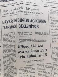 Ortadoğu Gazetesi - Turkish Newspaper - 28 Şubat 1975 - Türkeş'in hizmeti yazan Erol Güngör Başmakale - Türk solunun piyonları yazan Ahmet Güner - Alparslan Türkeş MHP millet için hayırlı olduğu yolda yürüyecektir dedi - ülkü ocakları milletimiz bölünmez bir bütündür - Celal Bayar'ın bugün açıklama yapması bekleniyor - bütçe 136 red oyuna karşı 230 oyla kabul edildi - Abdi İpekçi'nin tayin kararnamesini iptal eden tasarının görüşülmesi salı gününe kaldı - CHP gençlik kolları genel başkanın ifadesi alındı - TöB DER Sivas şubesinde de yasak kitap ele geçirildi - İstanbul Üniversitesi rektörü Haluk Alp düşmanlıkları ve kini bir tarafa bırakmalıyız - Suudi Arabistan temsilcisi Cemil Barudi Osmanlı vatandaşı olarak dünyaya geldim dedi - Turhan Feyzioğlu TÖB DER öğretmeni Marks'ın tanımı ile benimsiyor - Cumhurbaşkanı Fahri Korutürk liderleri toplantıya çağırdı - Milli Eğitim meseleleri yazan Mustafa Cezmi - Maoizmden Leninizme yazan Vecihi Ünal - Ecevit iktidarı ekonomiyi sarstı