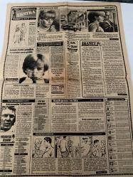 TERCÜMAN GAZETESİ - DOĞUM GÜNÜ HEDİYESİ (TURKISH NEWSPAPPER)  - 8 MART  1983 - SADECE DÖRT SAYFADIR -Helmut Kohl-İlhan Bardakçı-Rauf Tamer-Zülkü Erer-Ahmet Cemil Camgöz-Halil Özkan-Erol Deneç-Roger Caille-Georges Honet-Referanduma katılmayanlar mahkemeye veriliyor-Avrupa solu darbe yedi-AETye karşı yumuşadık-Diskoteklerde uyuşturucu operasyonları sürüyor-Atatürkü Sovyet yazarlarından öğrendi böyle oldu-Batıda ekonomik krizin faturasını işçiler ödüyor-Petrolde fiyat ile üretimin düşürülmesi kararlaştırıldı-İş Bankası kurulduğu günden beri tasarruf diyordu bugün de tasarruf diyor-Bir gecelik aşk-Korkulu rüyalar genellikle 3 yaşından sonra görülür-Gereğinden fazla vitamin almak tehlikeli olabilir-Domatesin kabuğunu soyma-Sağlığımız ve biz-Kalp neden zayıflar-TVde günün filmi Kahramanlar Cehennemi