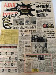 TERCÜMAN GAZETESİ - DOĞUM GÜNÜ HEDİYESİ (TURKISH NEWSPAPPER)  - 30 MAYIS  1972 - SADECE DÖRT SAYFADIR -Kemal Ilıcak-Rauf Tamer-Ulvi Yenal-Talu-Şükrü Baban-Züleyha Münif-Suna San-Necmi Tanyolaç-Güven Taner-Kovacs-İnci’yi isteyiniz-Halka ve olaylara Tercüman-Hükümet programı açıklandı-Seçimler zamanında yapılacak-519 yıl önce bir çağ kapanmıştı-Herkese refah payı son 5 gün-İstanbul Fetih heyecanını dün bir kere daha yaşadı-OYAK 1 milyar 627 milyon yardım yaptı-Talu 1972 ekonomimiz için sıçrama yılıdır-Defile yarışmamız bugün-GONG Uzuv-İhracat-İki dev dünya egemenliklerini perçinlediler-Sözün Kısası-Havadan Sudan-Kadın Meselesi-Belli idi-Yıldızınız ne diyor-3 sual 3 cevap-Yüz güzelliği neye bağlıdır-Hükümet ve İlk Görevler-Kiralık işyerleri-Ajax Inter Didik Didik Lig-Favoriyiz ama rahat değiliz-Liderlik tahtı 30 haftada 10 defa sahip değiştirdi-En başarılı beşler-Galatasaray şampiyonluğu törenle kutladı-Marmara Bölgesi Boks Şampiyonası bitti-PTT Trabzonspor’a teşekkür etti-Trabzon un tekl