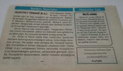 18 Haziran 1997-Orijinal Takvim Yaprağı-Doğum Günü-Söz,Nişan,Nikâh,Düğün ve Önemli Günler Hediyesi-Hicret Takvimi-Ayet(Hadis)-(Rad-39)-Z.Ereğli'nin-Kurtuluşu(1920)Hezeyfe-i Yemani(r.a.)-Örtü Adına