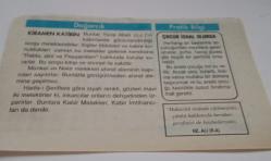 21 Haziran 1997-Orijinal Takvim Yaprağı-Doğum Günü-Söz,Nişan,Nikâh,Düğün ve Önemli Günler Hediyesi-Hicret Takvimi-Ayet(Hadis)-(Hadis-Tirmizi)-İbn-i Sina'yı Anma Günü-Kiramen Katibin-Çocuk İshal Olursa-Hz.Ali(r.a.)