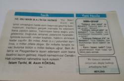 27 Haziran 1997-Orijinal Takvim Yaprağı-Doğum Günü-Söz,Nişan,Nikâh,Düğün ve Önemli Günler Hediyesi-Hicret Takvimi-Ayet(Hadis)-(Hicr 9)-Sokullu'nun Sadrazam Olması(1565)-Hz. Ebu Bekir(r.a.)'in İlk Hutbesi-Soru Cevap-Mevlana