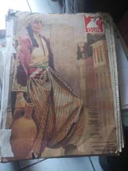 7 gün dergisi 1940 -41 arası cilt içinde 36  sayı toplam 36 fasikül