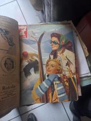 7 gün dergisi 1940 -41 arası cilt içinde 36  sayı toplam 36 fasikül