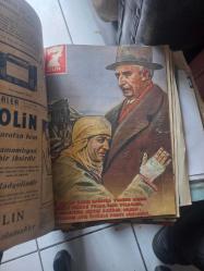 7 gün dergisi 1940 -41 arası cilt içinde 36  sayı toplam 36 fasikül
