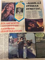 TERCÜMAN GAZETESİ - DOĞUM GÜNÜ HEDİYESİ (TURKISH NEWSPAPPER)  - 5 KASIM 1977 - SADECE DÖRT SAYFADIR -Rita Hayworth-İlhan İrem-Füsun Önal-Gülistan Okan-Aydın Tansel-Uğur Böcekleri-Ufuk Erbaş-Berna Egeli-Huri Sapan-Orson Welles-Anthony Perkins-Michel Piccoli-Marlene Jobert-Yves Montand-Gary Cooper-Van Heflin-Muzaffer Ilıcak-Belma Aksun-Alkolle intihar etmeyin-Rita Hayworth Hatıralarımı içki kadehlerinin dibinde buluyorum-Ve İlhan İrem aslında şarkıcılık yapıyor-Şimdiki çocuklar daha mı uzun boylu-Görgü-Kadın ve Ev-Bir film hikayesi On mutlu yıl-Şeytan kuyusu-Bunlar Christian Diorun kürkleri-Fransız sinemasının 30 yıllık aktörü Yves Montand ile bir röportaj-Seyirci sanatçının politikaya karışmasını hazmedemez-TVde yabancı sinema Kordura Kahramanları-Çocukların televizyonu-Ankara TVsinin heykeltıraş bir müdürü var-Melodiden melodiye-Muzaffer Ilıcak nişanlandı-Uzay 1999-Asteriks büyük yolculuk-TV programı-Radyodan seçmeler