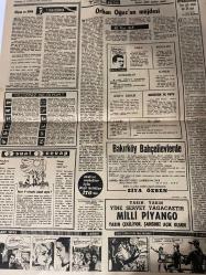 TERCÜMAN GAZETESİ - DOĞUM GÜNÜ HEDİYESİ (TURKISH NEWSPAPPER)  - 18 TEMMUZ 1970 - SADECE DÖRT SAYFADIR -Kenan Akın-Suna San-Orhan Oğuz-Ali Rıza Alp-Rauf Tamer-Şükrü Baban-Ziya Özben-Onur Kuruluna verildi-Reşat Ekrem Koçu-Ali Gümüş-Halit Kıvanç-Mahmut Küçük-Subay ve assubay göstergeleri kabul edildi-Meşhur Ankara yürüyüşü Rus ihtilali tarihine rastlıyordu-Kamyon Van Gölüne uçtu 15 kişi boğuldu-Yeni vergilerin tümü Senatoda kabul edildi-Sahil yolunda kamyonla çarpışan otoda 2 kişi öldü-Kağıt para bir ayda yarım milyar arttı-Bunlar da bizim hippiler-İyi yer-Orhan Oğuzun müjdesi-Bakırköy Bahçelievlerde-Yarın yine servet yağacaktır milli piyango-Türk güreşinin gerçek yüzü-Müsabakaya 2 saat kala güreşçi rakibini bilmiyordu-Hedef golcü bir F Bahçe-Türkiye yüzme şampiyonası 4 bölgede başlıyor-İstanbulspor Mersinli Aliyi aldı-Türkiyede antrenörler var-Her şey Türk futbolu için