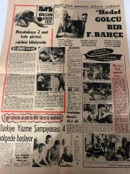 TERCÜMAN GAZETESİ - DOĞUM GÜNÜ HEDİYESİ (TURKISH NEWSPAPPER)  - 18 TEMMUZ 1970 - SADECE DÖRT SAYFADIR -Kenan Akın-Suna San-Orhan Oğuz-Ali Rıza Alp-Rauf Tamer-Şükrü Baban-Ziya Özben-Onur Kuruluna verildi-Reşat Ekrem Koçu-Ali Gümüş-Halit Kıvanç-Mahmut Küçük-Subay ve assubay göstergeleri kabul edildi-Meşhur Ankara yürüyüşü Rus ihtilali tarihine rastlıyordu-Kamyon Van Gölüne uçtu 15 kişi boğuldu-Yeni vergilerin tümü Senatoda kabul edildi-Sahil yolunda kamyonla çarpışan otoda 2 kişi öldü-Kağıt para bir ayda yarım milyar arttı-Bunlar da bizim hippiler-İyi yer-Orhan Oğuzun müjdesi-Bakırköy Bahçelievlerde-Yarın yine servet yağacaktır milli piyango-Türk güreşinin gerçek yüzü-Müsabakaya 2 saat kala güreşçi rakibini bilmiyordu-Hedef golcü bir F Bahçe-Türkiye yüzme şampiyonası 4 bölgede başlıyor-İstanbulspor Mersinli Aliyi aldı-Türkiyede antrenörler var-Her şey Türk futbolu için