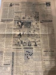 TERCÜMAN GAZETESİ - DOĞUM GÜNÜ HEDİYESİ (TURKISH NEWSPAPPER)  - 3 AĞUSTOS 1963 - SADECE ALTI  SAYFADIR -Kenan Esengin-Ahmet Kabaklı-Kerime Nadir-Dr Kamran Şenel-Reşit Açıkgöz-Murat Sertoğlu-Ekrem Bir Pekivan-Suna San-Dr Ward-Suat Kılıç-Gündüz-Coşkun-Şenol-Birol-Şeref-Oğün-Din adamları fitre ve zekâta muhtaç olmayacak-CHP li 4 lere 1 ay mehil verildi-Eğer Dr Ward ölürse intikamını alacağım-Sinema parası bulmak için hırsız oldular-Ölümle tehdit eden yedi kişiye meydan okuyor-Asi gençliği tanıyalım-Bir iddia uykusuzluk kanser ve erken bunama yapıyor-Demir yollarında en faydalı yatırım-12 imam-Müthiş Ivan-Koca Yusuf Avrupa ve Amerika güreşleri-Suya düşen hayal-Yörük Ali Efe-Düğünde Beşiktaşlı davetliler-F Bahçe bu akşam ilk maçı K Paşa ya karşı eksik bir kadro ile oynayacak-Stefano ya hayranlarının hediyesi-Beşiktaş ın yeni iddiaları-Beynelmilel voleybol turnuvası hazırlıkları