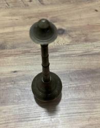 Antika El  İşlemeli Pirinç Büyük Boy Gülabdan (Kolonyalık) Boy 30 cm