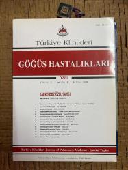 GÖĞÜS HASTALIKLARI  CİLT 2 SAYI 1  2009 - SARKOİDOZ ÖZEL SAYISI