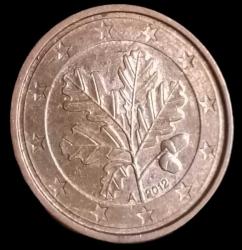 Almanya 2012 A 1 Euro Cent