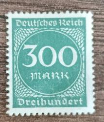 Almanya Reich 1922- damgasız pul