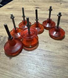 Antika / Retro Numaralı Bakalit Kapı Kulpları 7 Adet