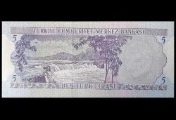 6. EMİSYON 5 TÜRK LİRASI SERİ : L01 261528 (SERİ BAŞI) ÇİL
