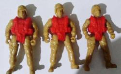 Asker Figür Oyuncak 3 Adet Boy 9 cm