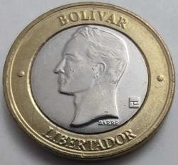 Venezuela 2005 1000 Bolívar Simón Bolívar Portreli Çilaltı Kondisyon
