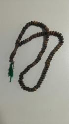 Oldukça yaşlı ahşap tesbih 99 lu