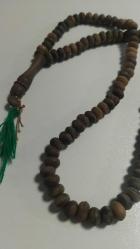 Oldukça yaşlı ahşap tesbih 99 lu