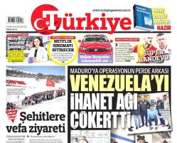 5 Ocak 2026 TÜRKİYE GAZETESİ Doğum Günü Gazetesi (05.01.2026) Doğumgünü Hediyesi | Sıradışı Hediye | Özel Gün Hediyeleri | GAZETE ARŞİVİ