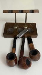 Ahşap Pipo Seti ve Çakmak